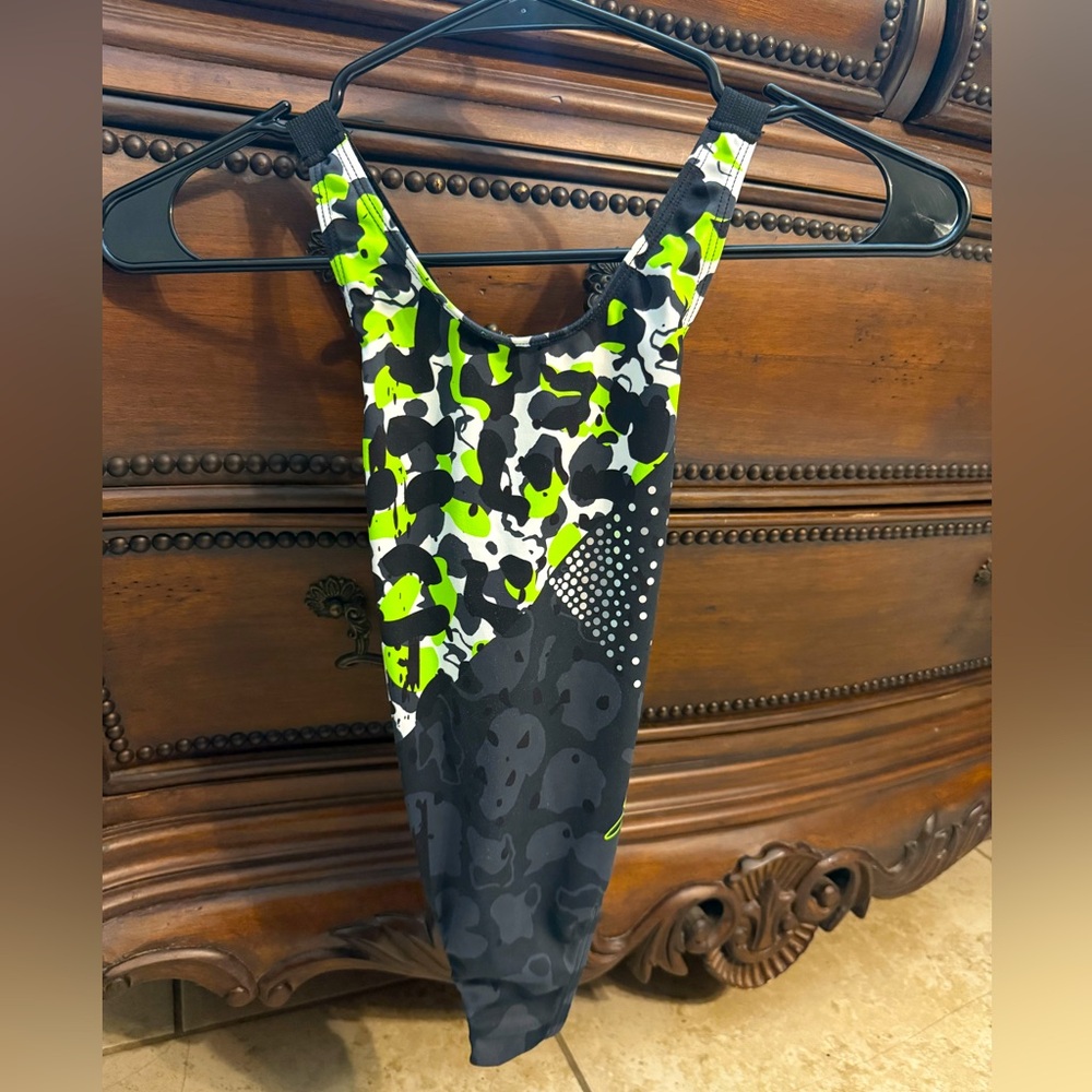 GK Elite Jordan Chiles leotard VGUC